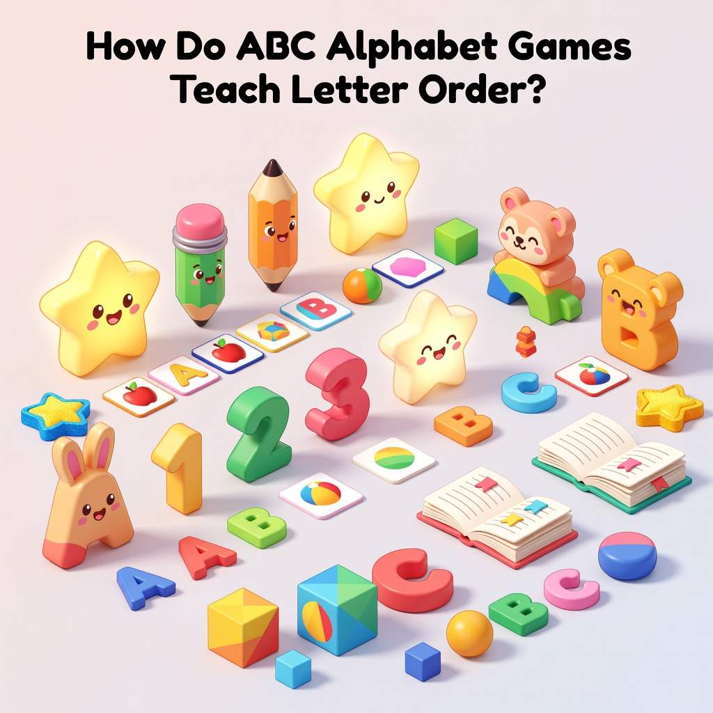Alphabet Games ABC letter order challenge