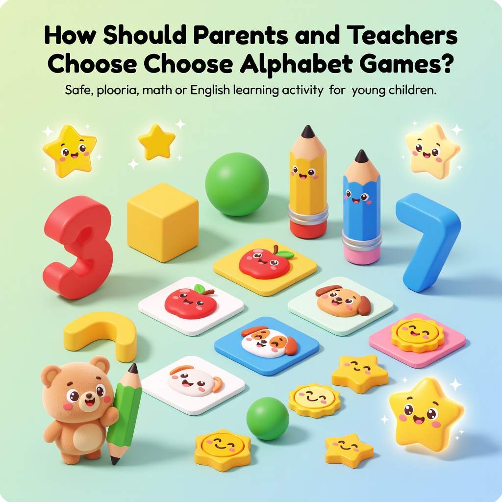 Alphabet Games selection guide for parents and teachers