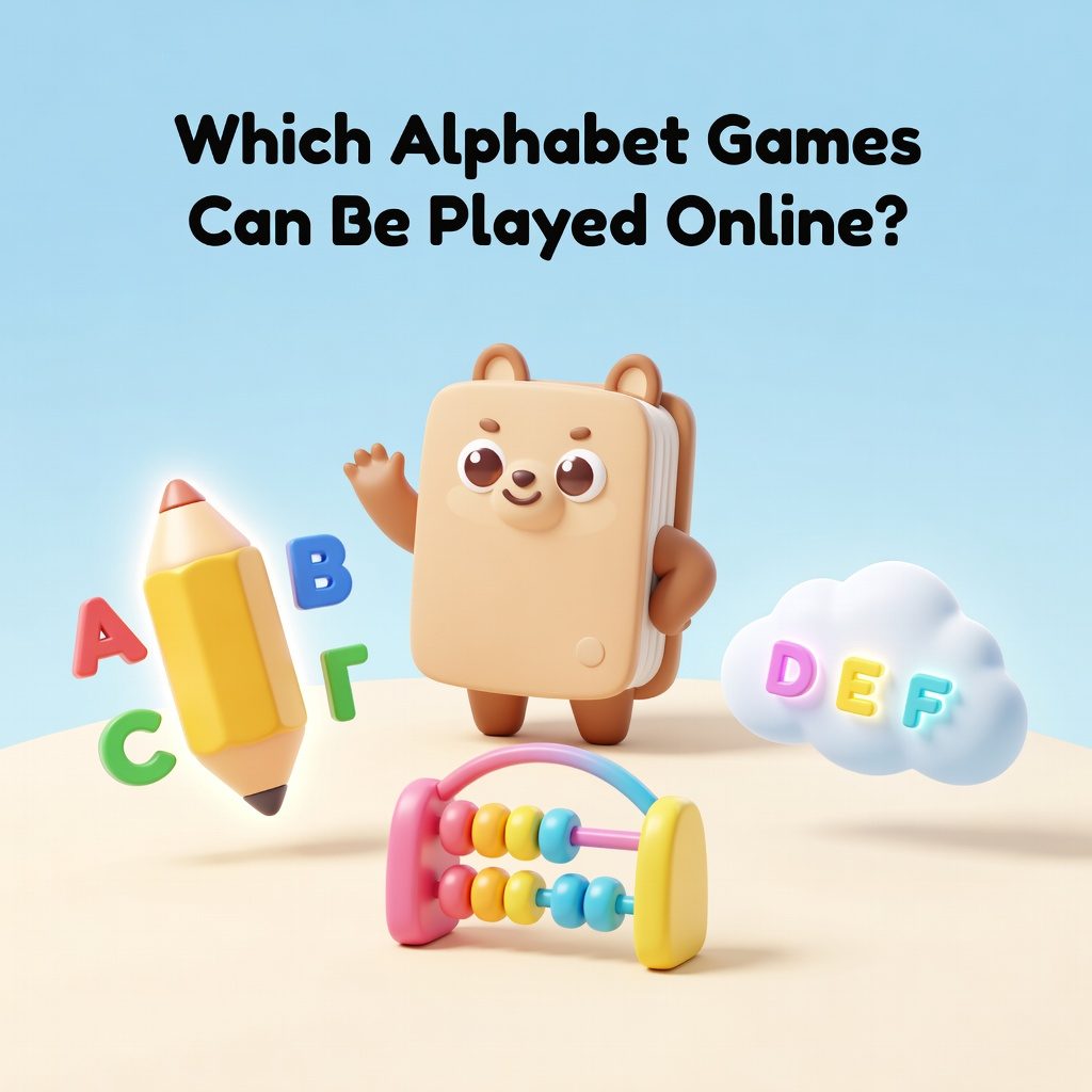 Alphabet Games online letter matching activity
