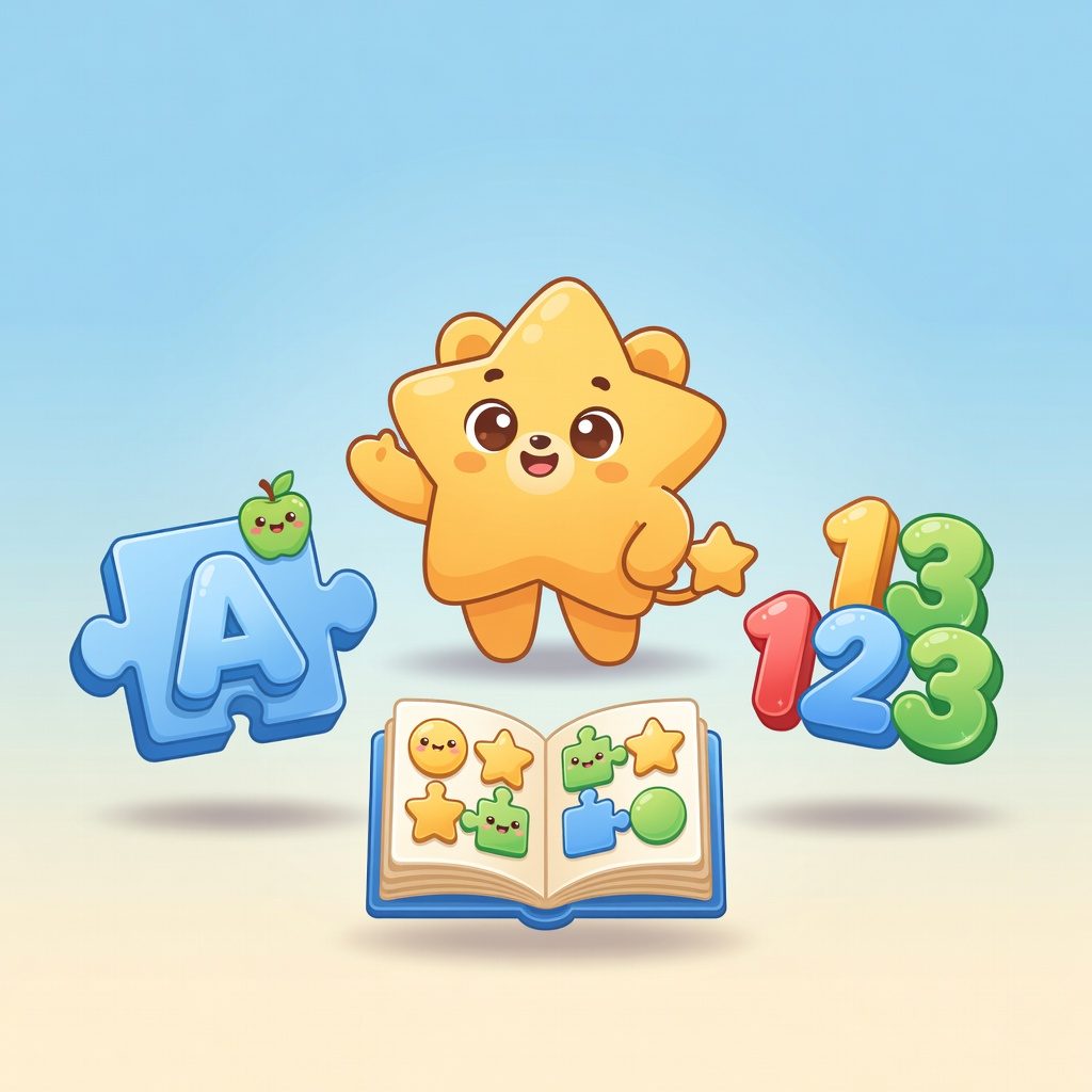 Alphabet Games puzzle for letter matching and sequencing