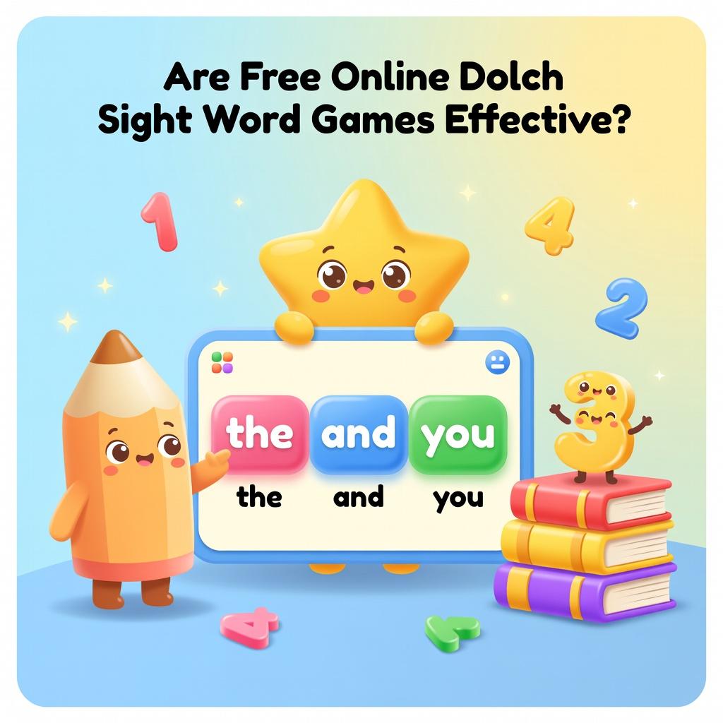 free online dolch sight word games with audio practice