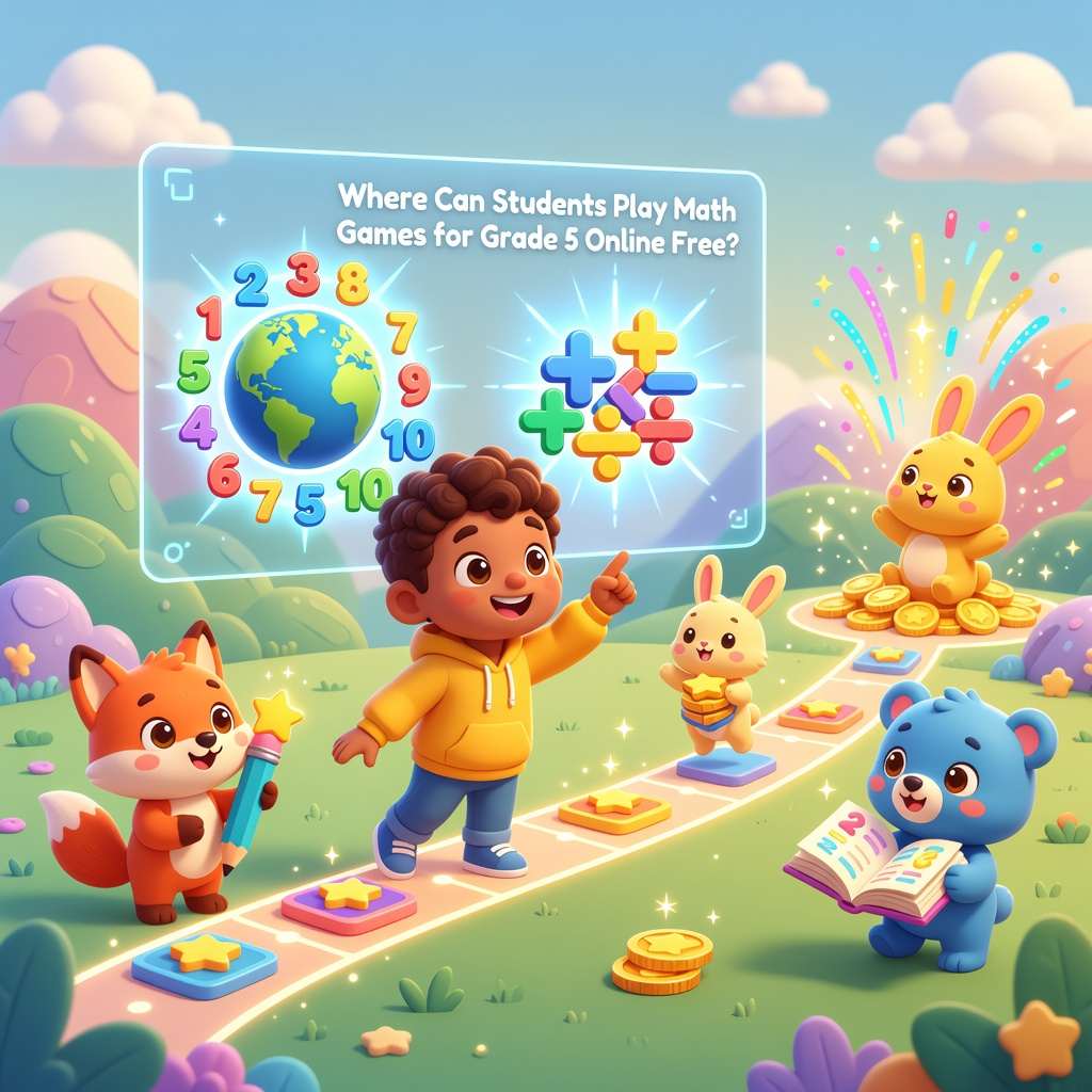 fun math games for 5th graders available online for free