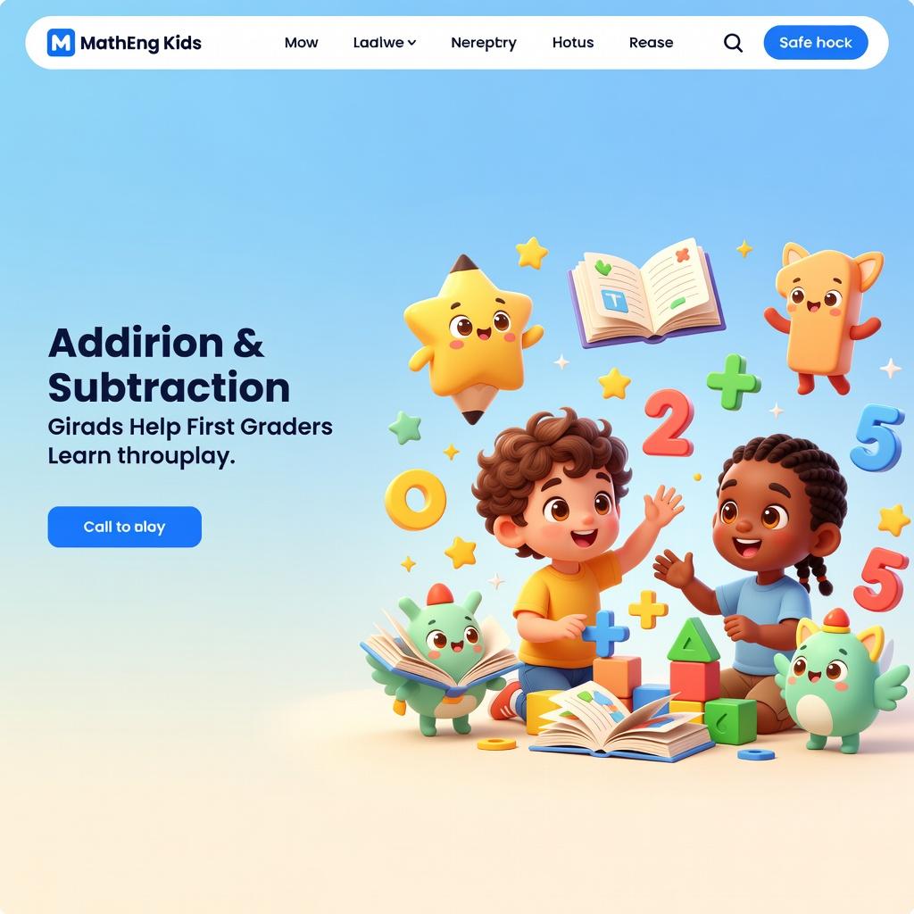 math games for 1st graders online addition and subtraction practice