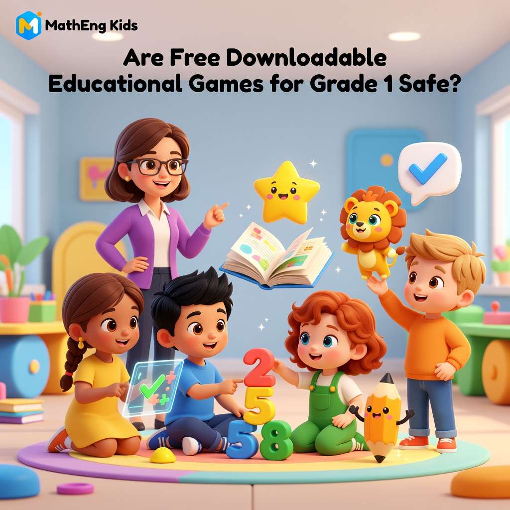 Math Games for 1st Graders free downloadable educational game