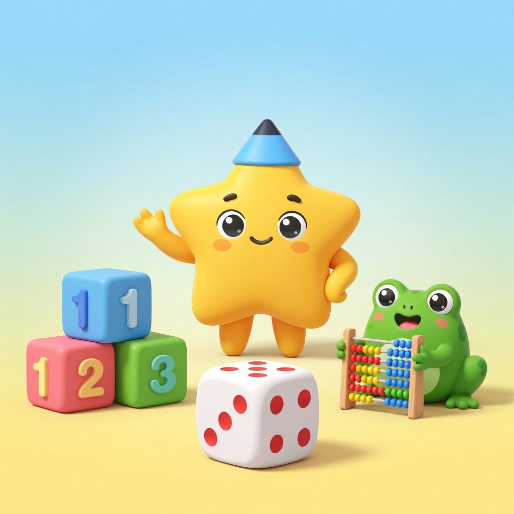 Math Games for 1st Graders free counting and number activity