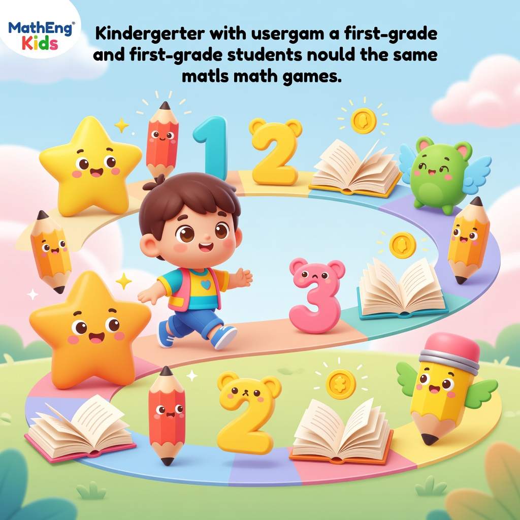 Math Games for Kindergarten and first-grade learning comparison