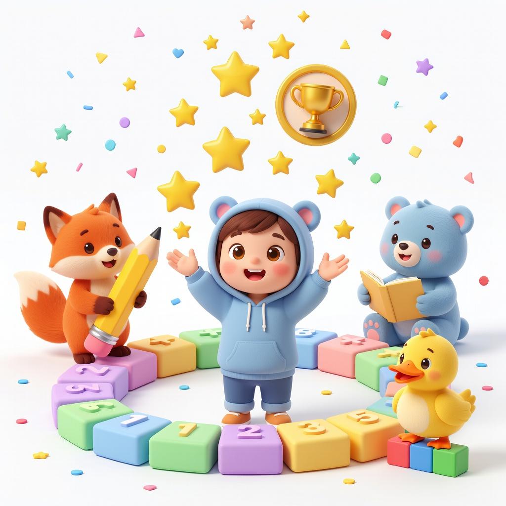 Math Games for Kindergarten educational app activity