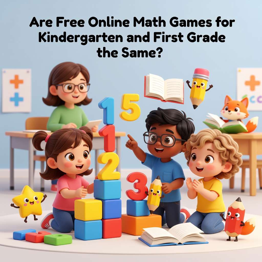 online free math games for kindergarten and first grade comparison