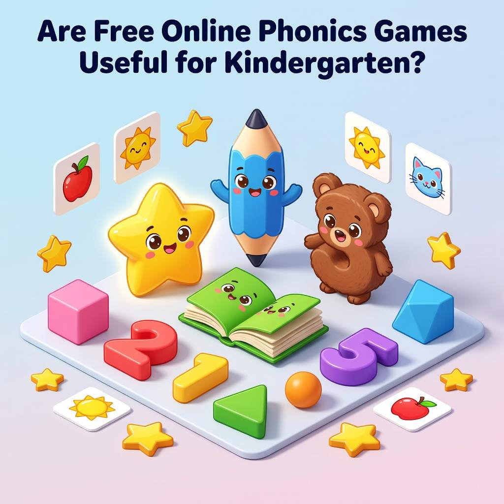 phonics games for kindergarteners using a free online learning game