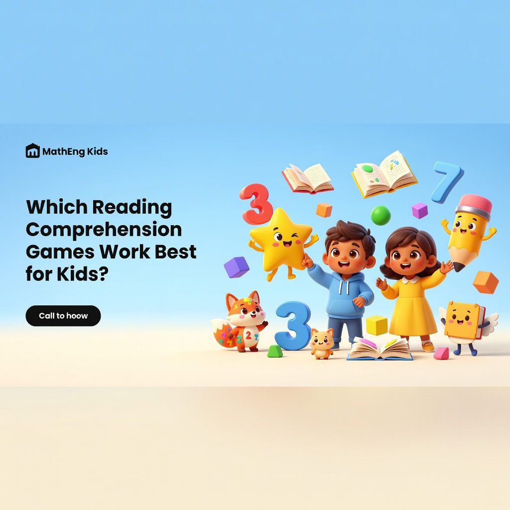Reading Comprehension Games for kids using story cards