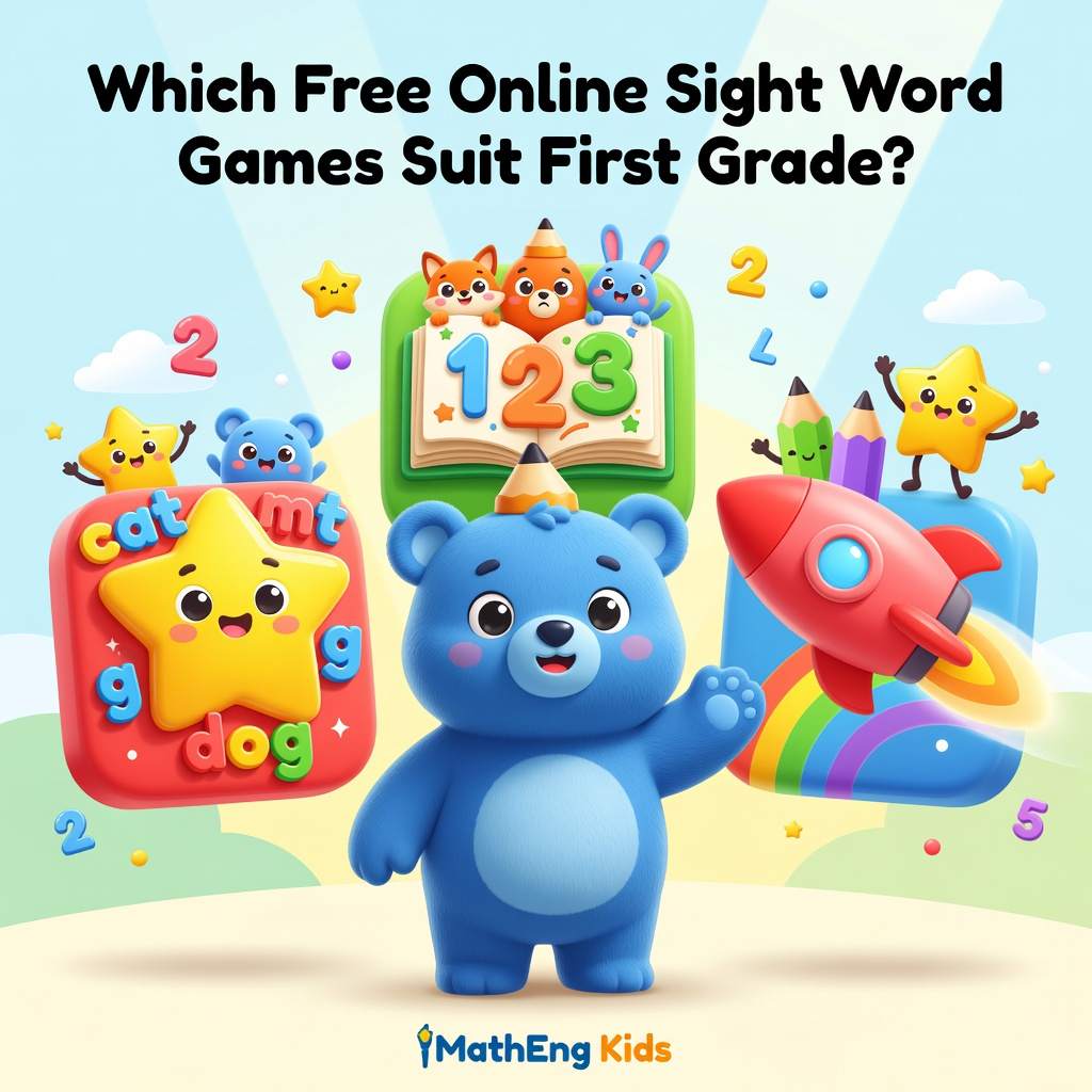 Sight Word Games for first grade online free practice