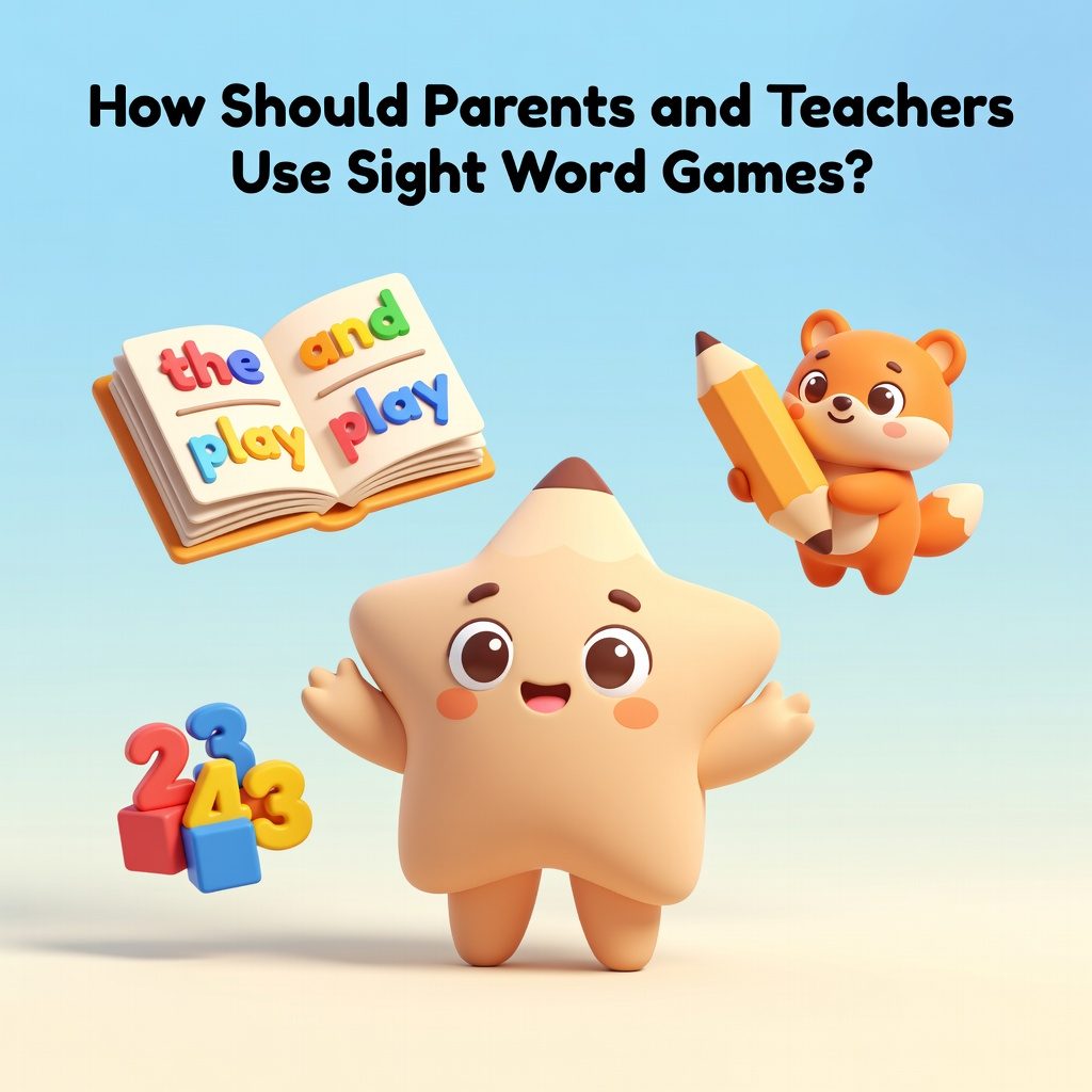 Sight Word Games teaching plan for parents and teachers