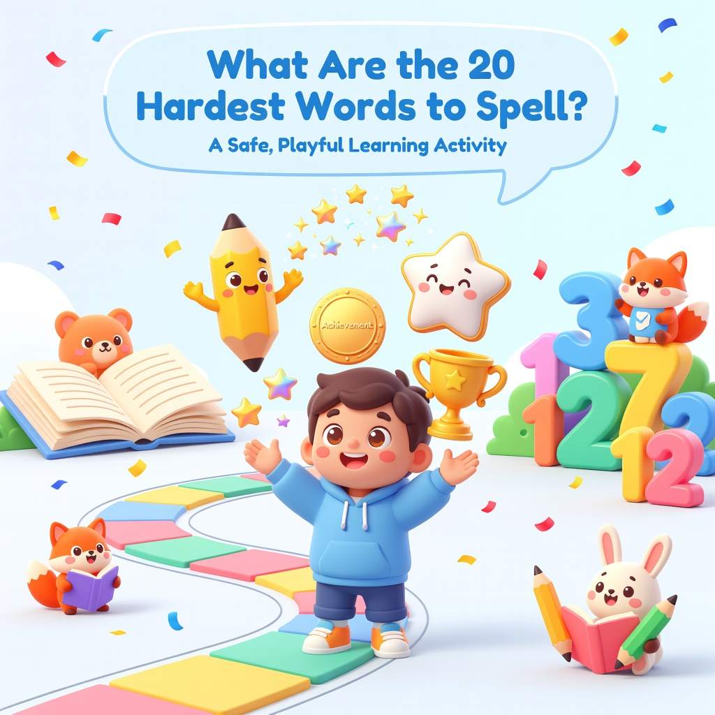Spelling Games for difficult English words