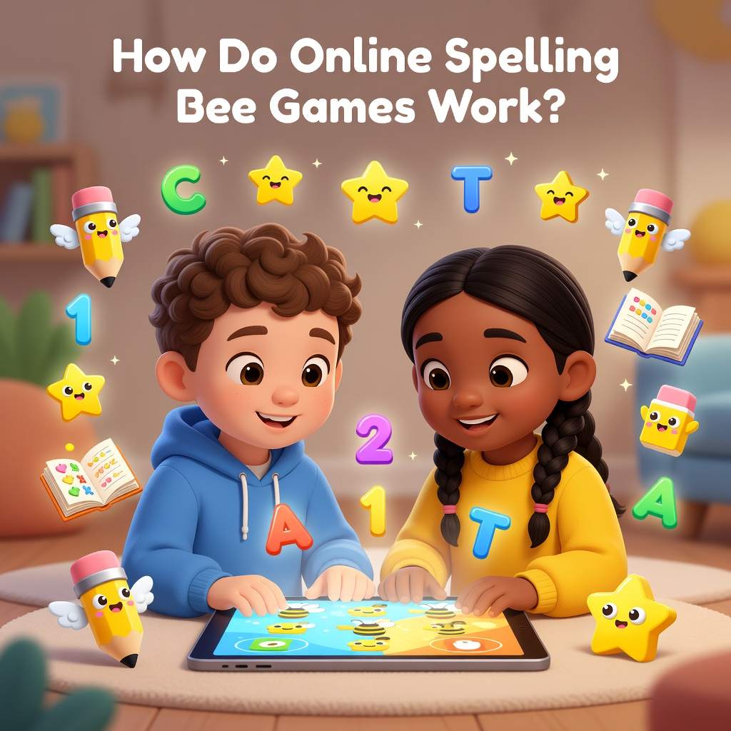 Spelling Games online spelling bee practice