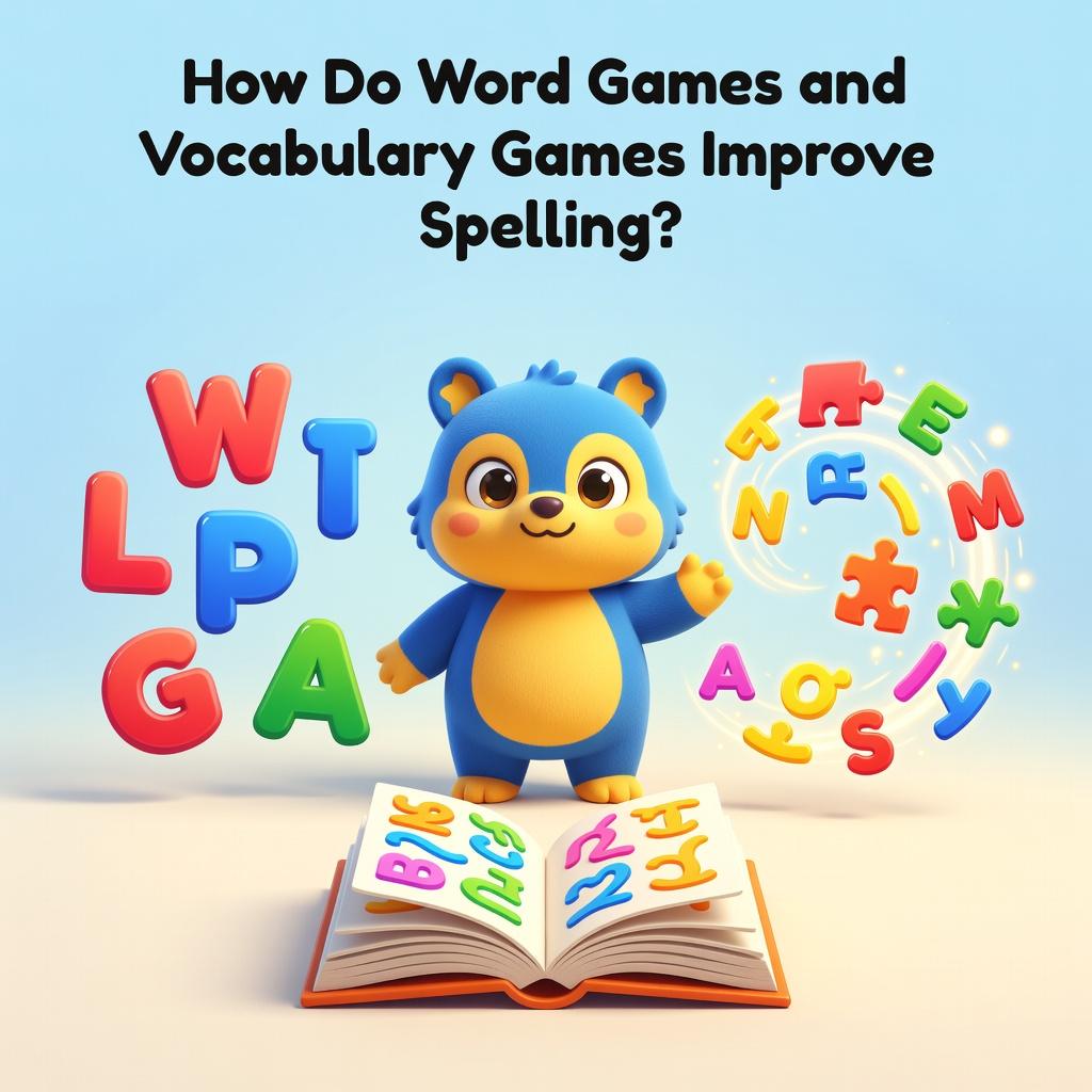 Spelling Games with word and vocabulary challenges