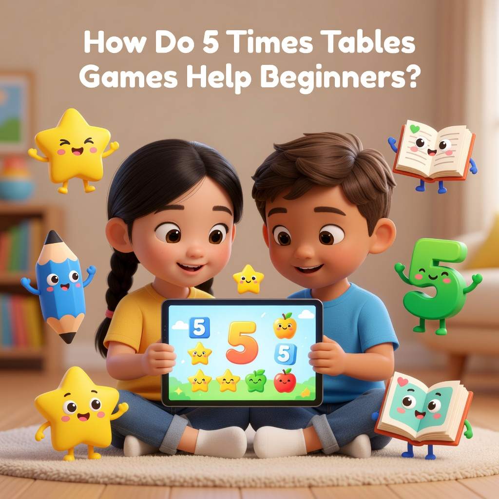 5 Times Tables Games for beginner multiplication practice
