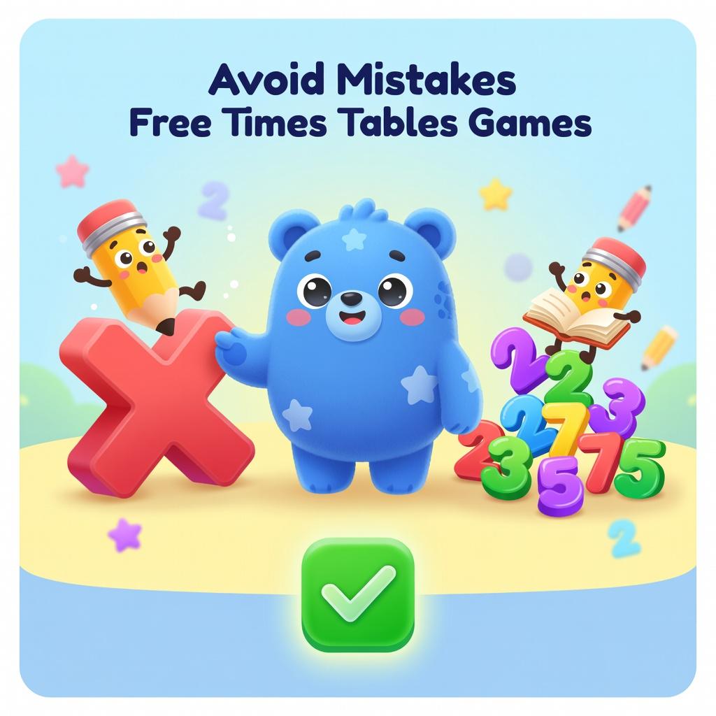 times tables games free common practice mistakes