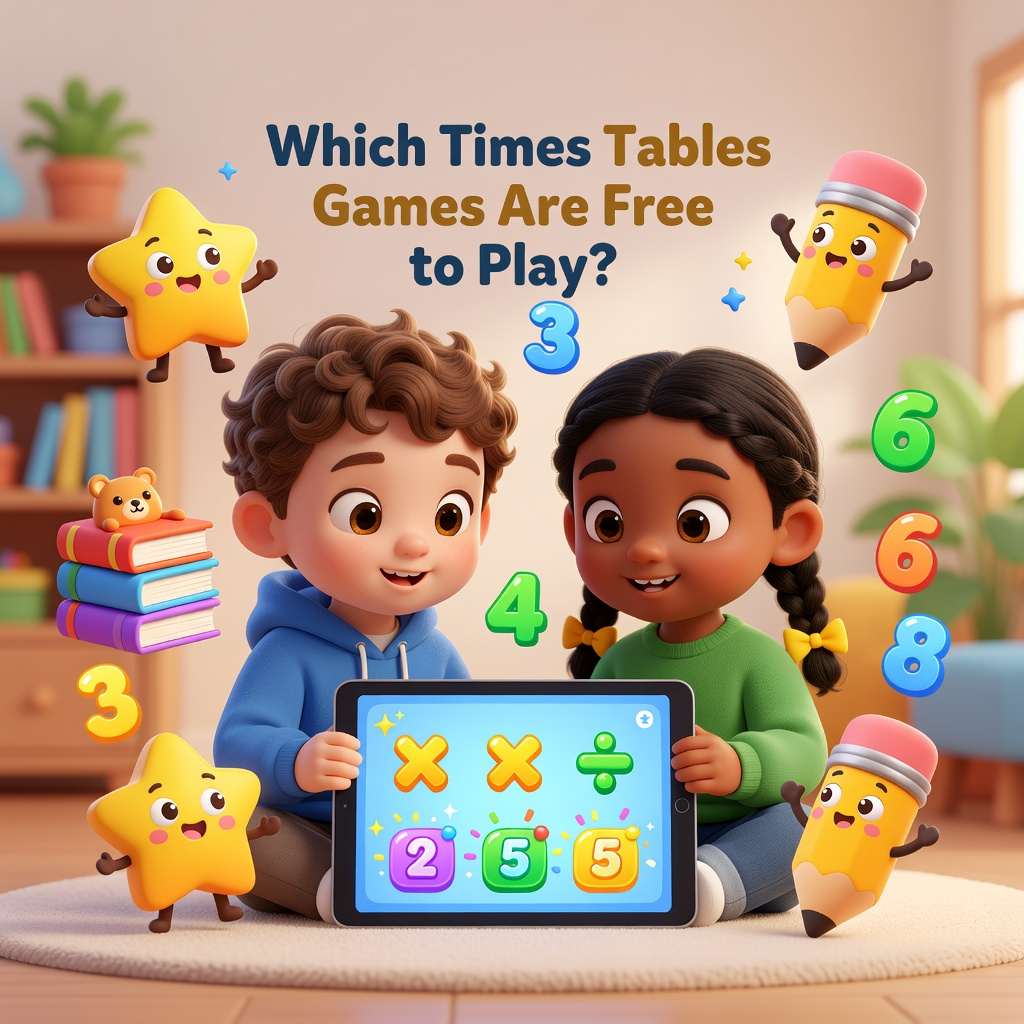Free Times Tables Games for multiplication practice