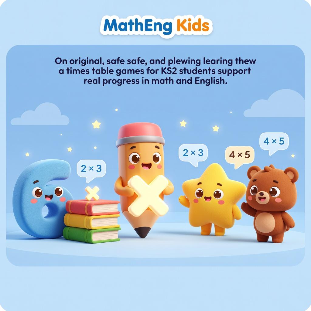 times tables games online for KS2 multiplication progress