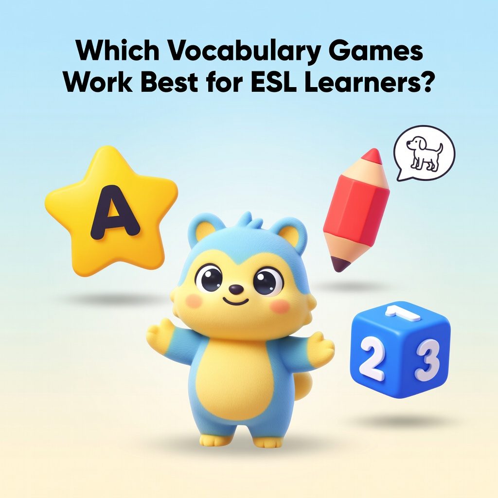 Vocabulary Games ESL activities for English language learners