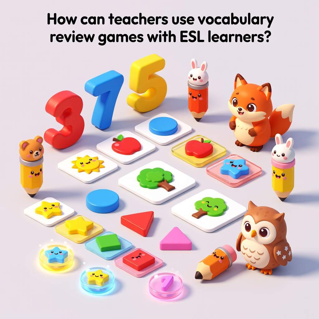 vocabulary review games for ESL speaking and recall