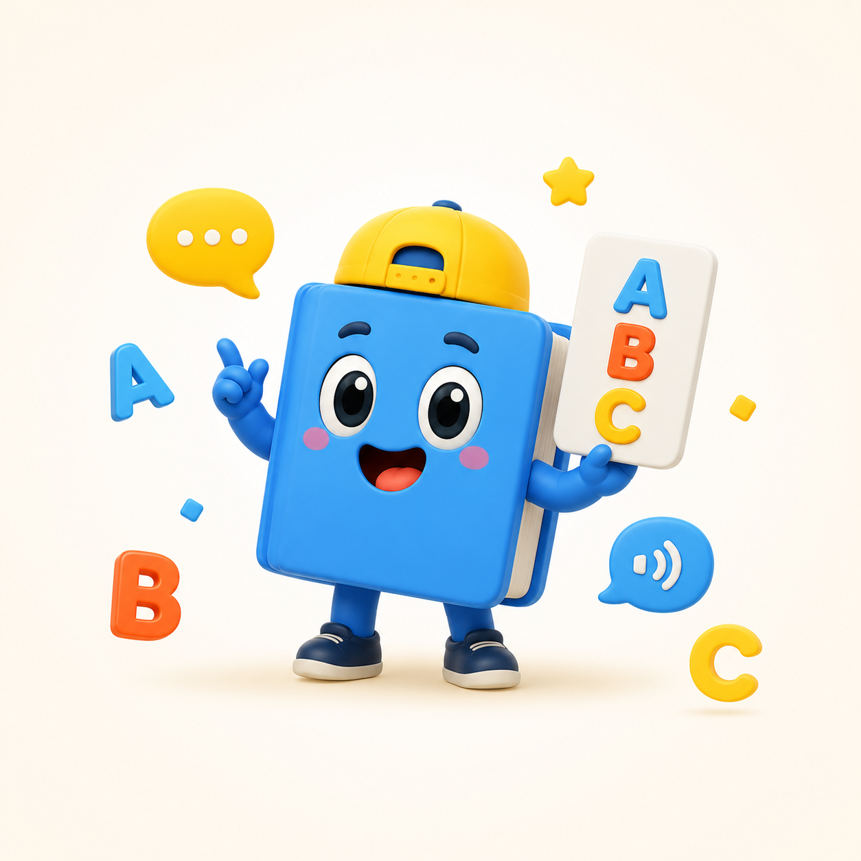 English learning mascot